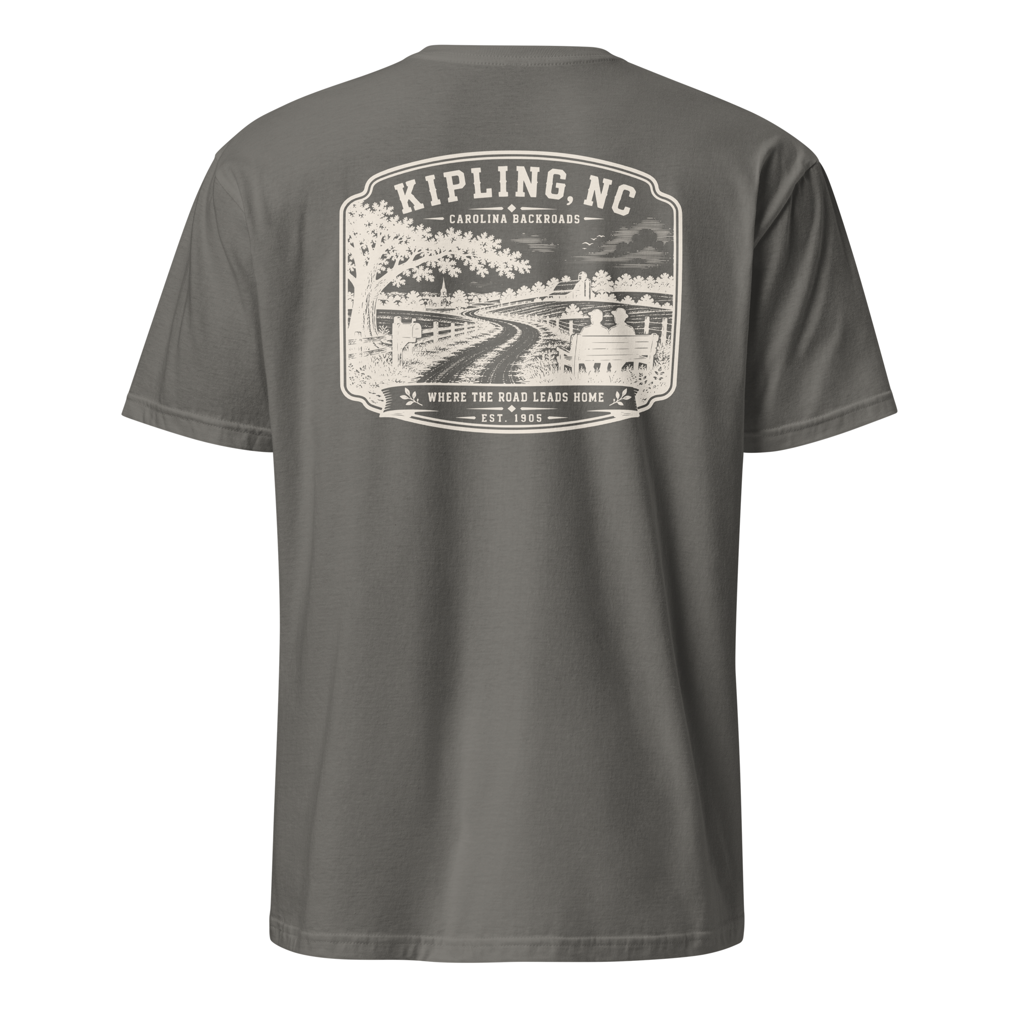 Kipling, NC - The Backroads- Unisex T-Shirt
