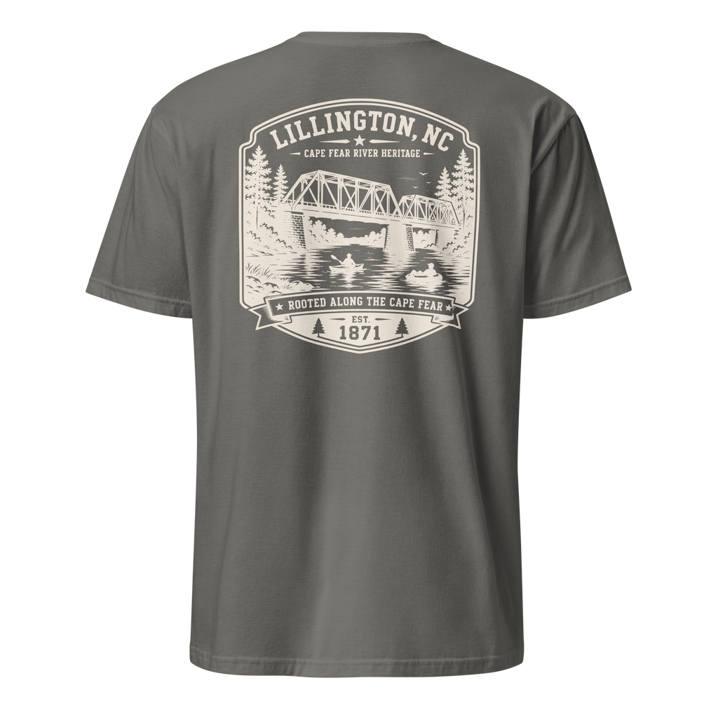 Lillington, NC - Old Trestle Bridge - Unisex T-Shirt
