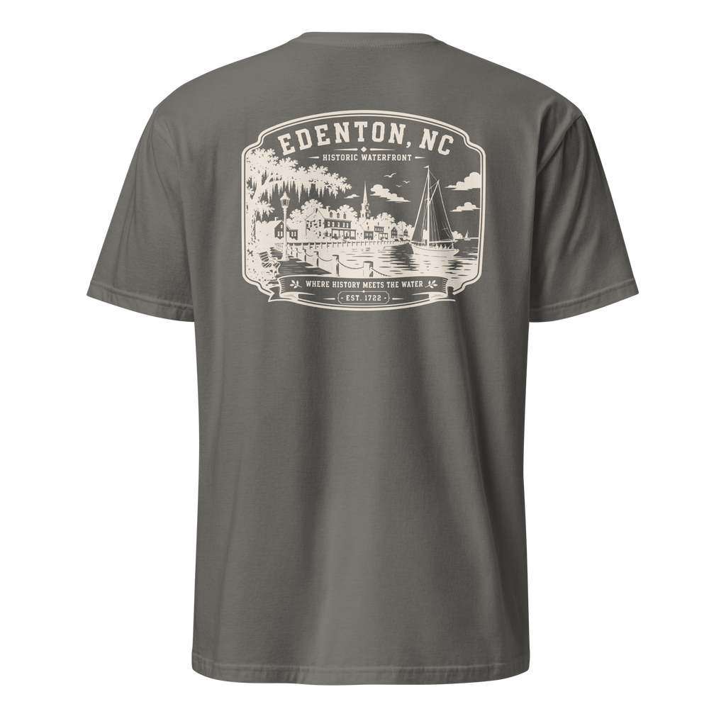 Edenton, NC - Historic Waterfront - Unisex T-Shirt