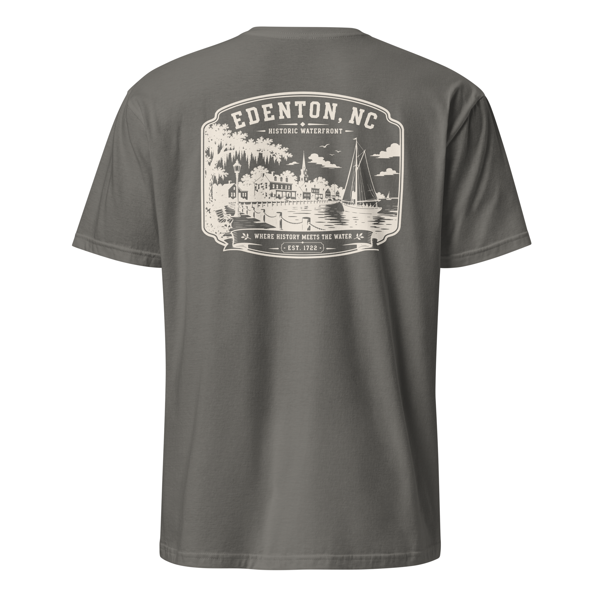 Edenton, NC - Historic Waterfront - Unisex T-Shirt