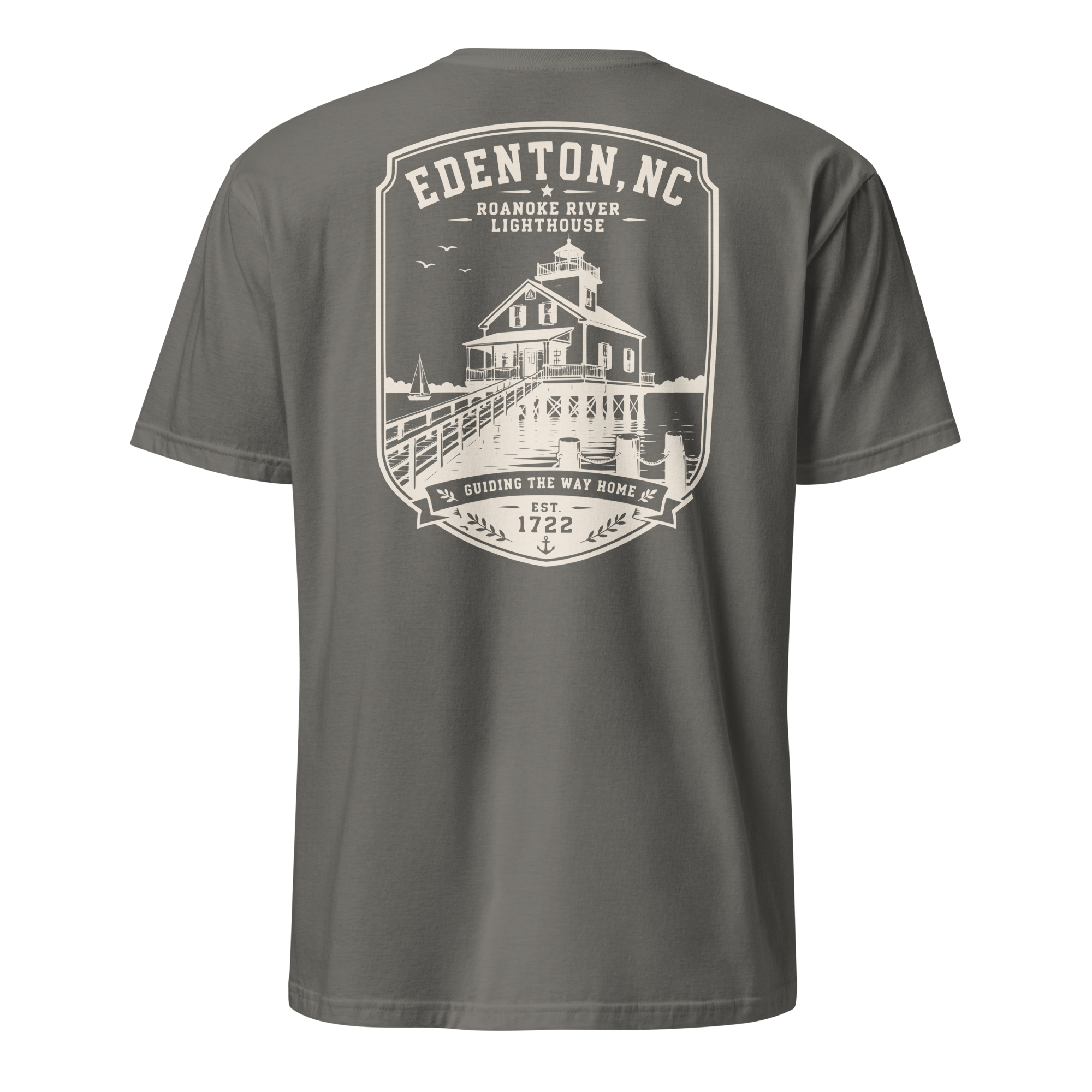 Edenton, NC - Roanoke River Lighthouse - Unisex T-Shirt