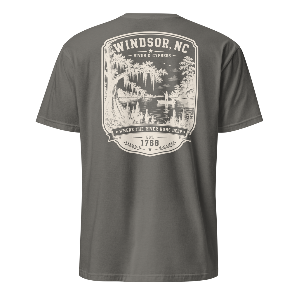 Windsor, NC - River & Cypress - Unisex T-Shirt