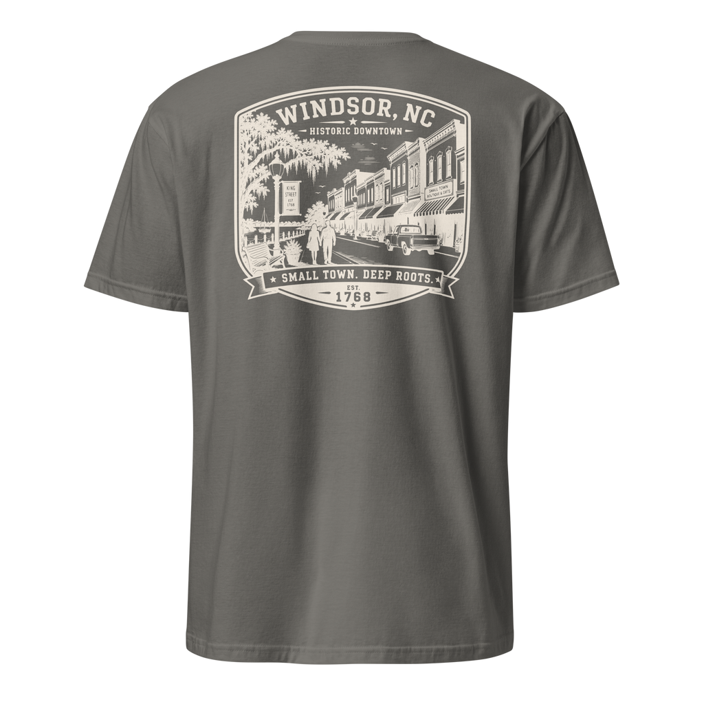 Windsor, NC - Downtown Windsor - Unisex T-Shirt