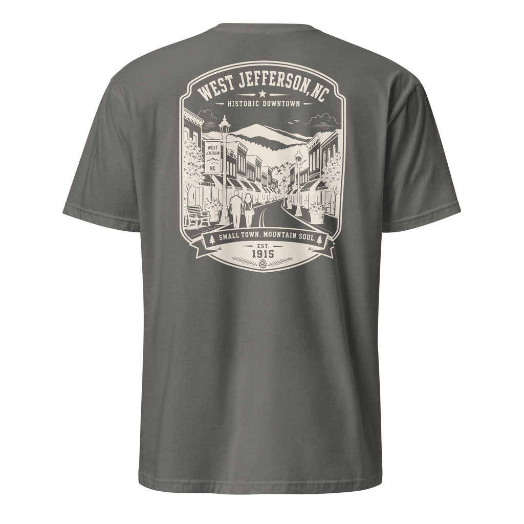 West Jefferson - Historic Downtown - Unisex T-Shirt