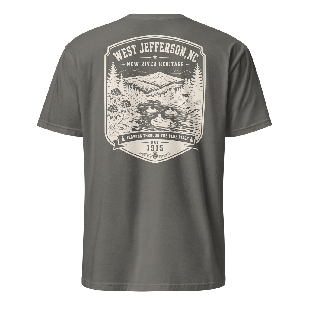 West Jefferson - New River - Unisex T-Shirt