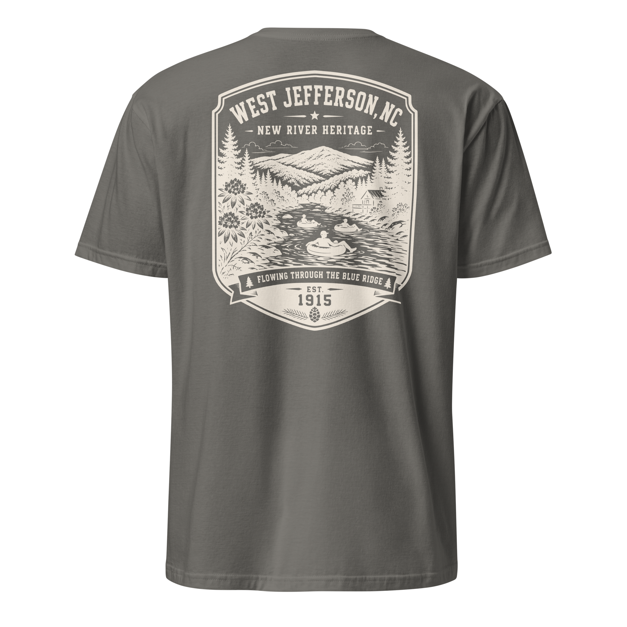 West Jefferson - New River - Unisex T-Shirt