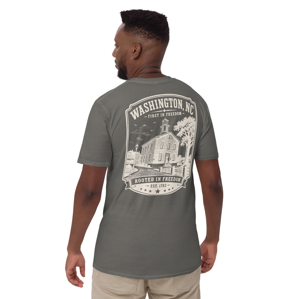 Washington, NC - Rooted In Freedom - Unisex T-Shirt