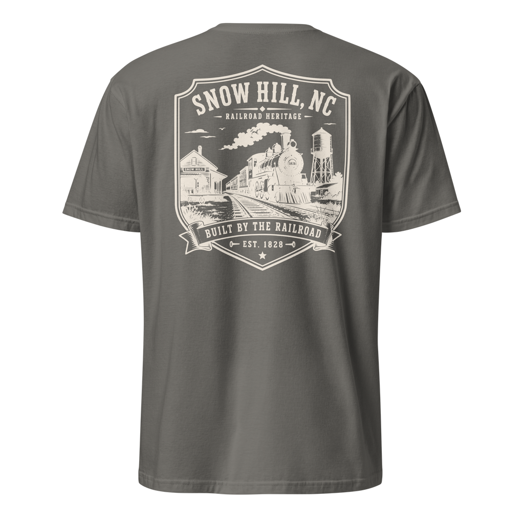 Snow Hill, NC - Built By The Railroad - Unisex T-Shirt