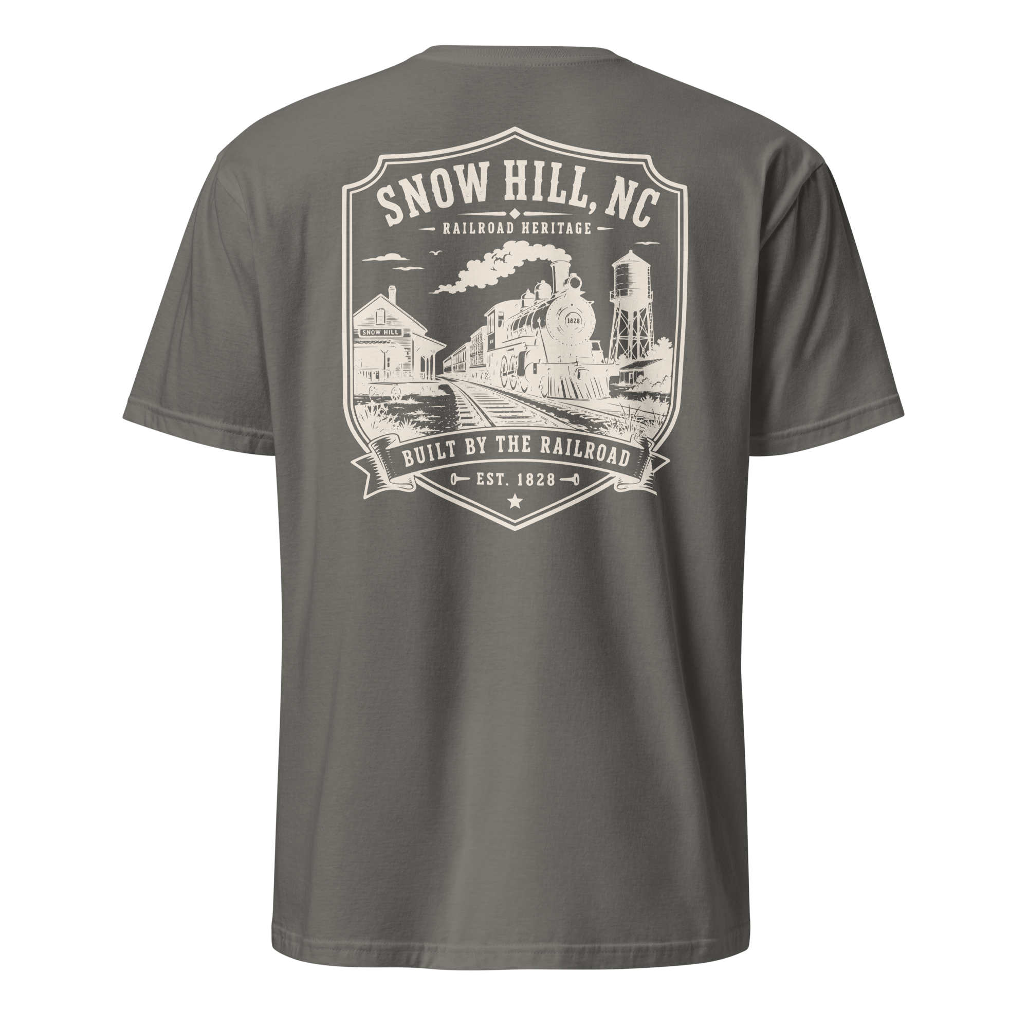 Snow Hill, NC - Built By The Railroad - Unisex T-Shirt