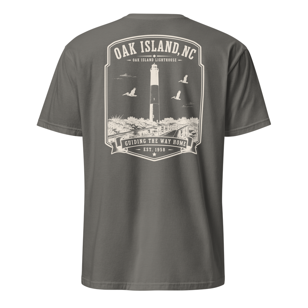 Oak Island, NC - Oak Island Lighthouse - Unisex T-Shirt