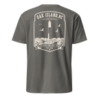 Oak Island, NC - Oak Island Lighthouse - Unisex T-Shirt