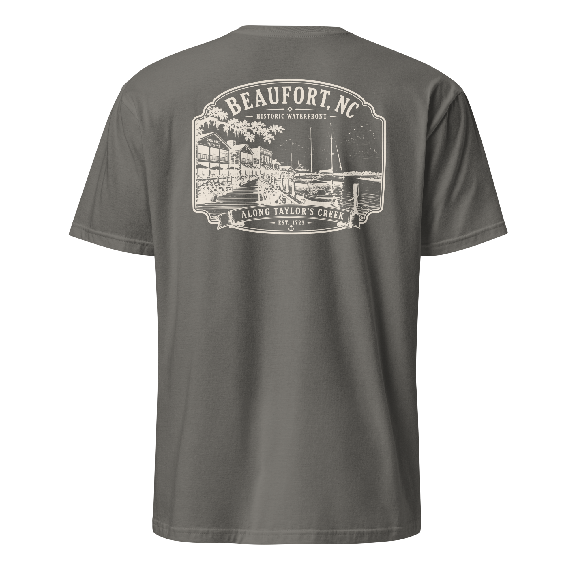 Beaufort, NC - Along Taylors Creek - Unisex T-Shirt