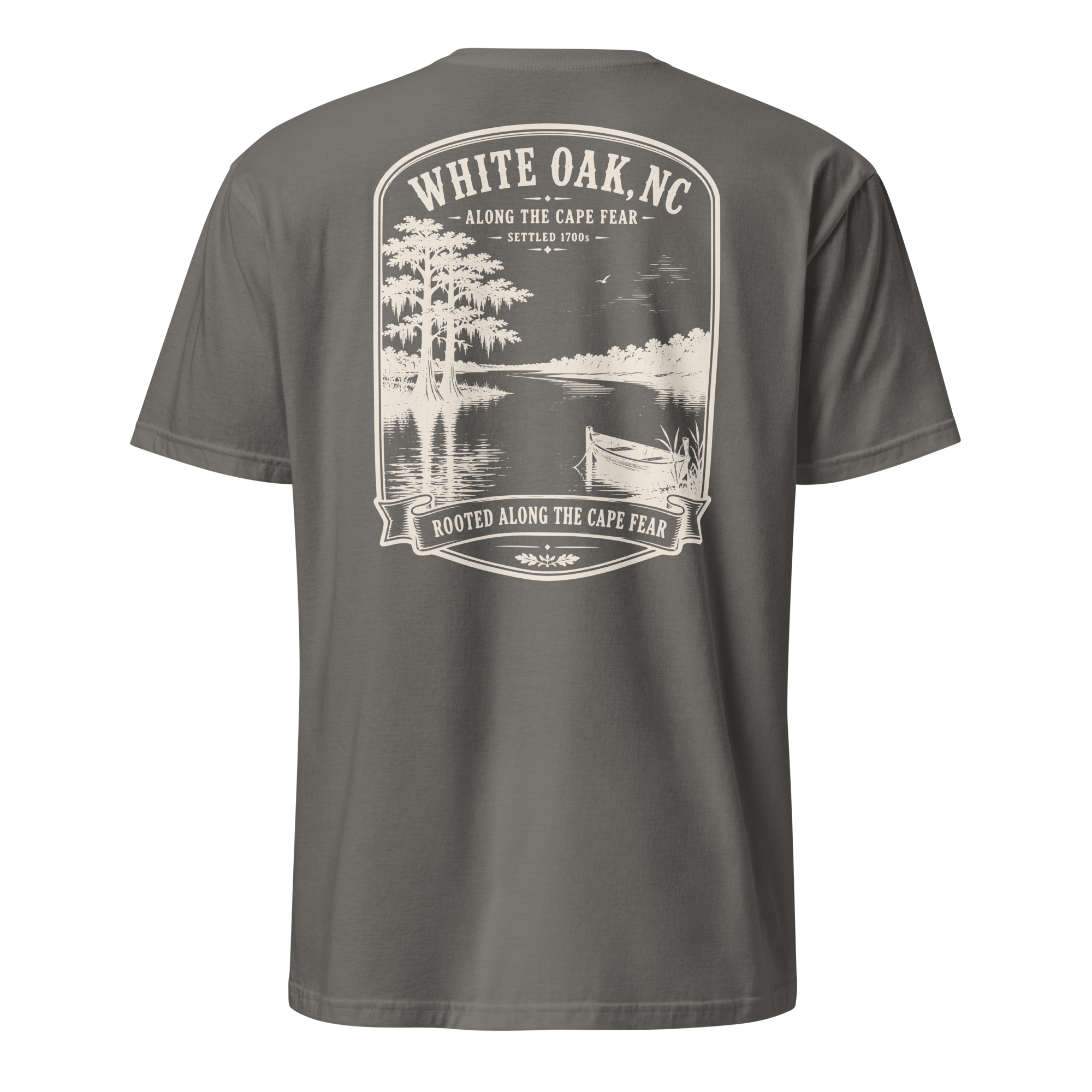 White Oak, NC - Along The Cape Fear - Unisex T-Shirt