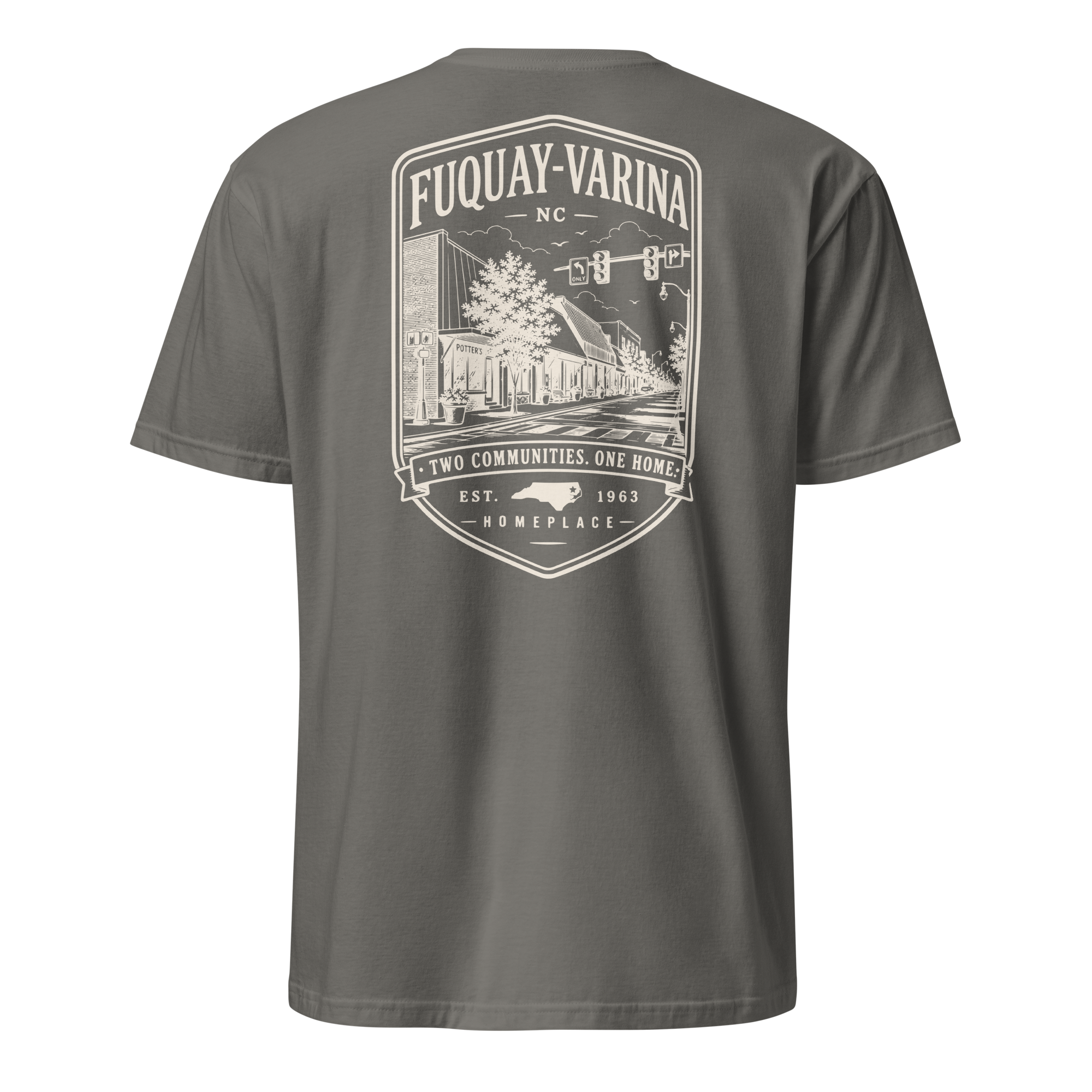 Fuquay-Varina, NC - Two Communities. One Home. - Unisex T-Shirt