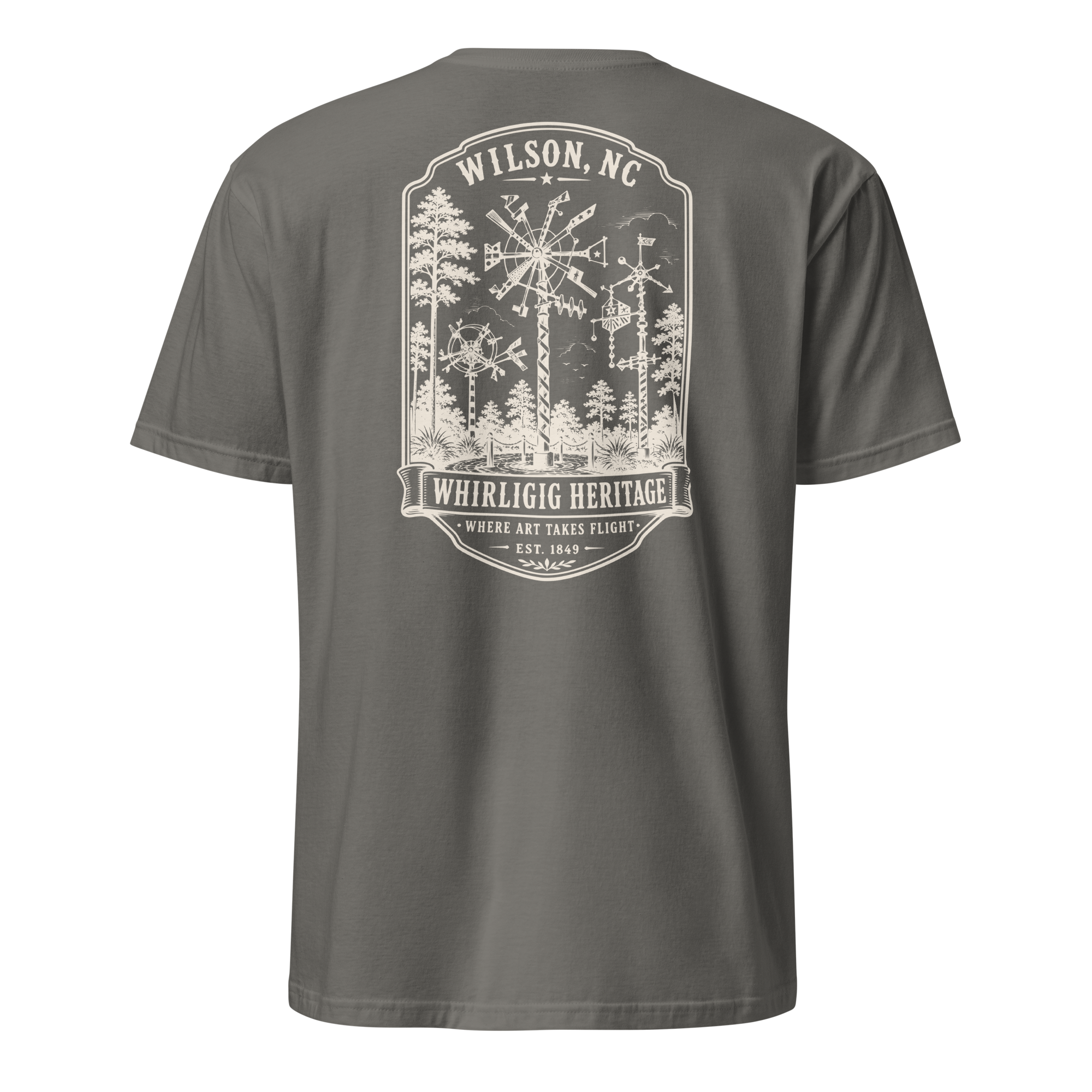 Wilson, NC - Whirligig Heritage - Unisex T-Shirt