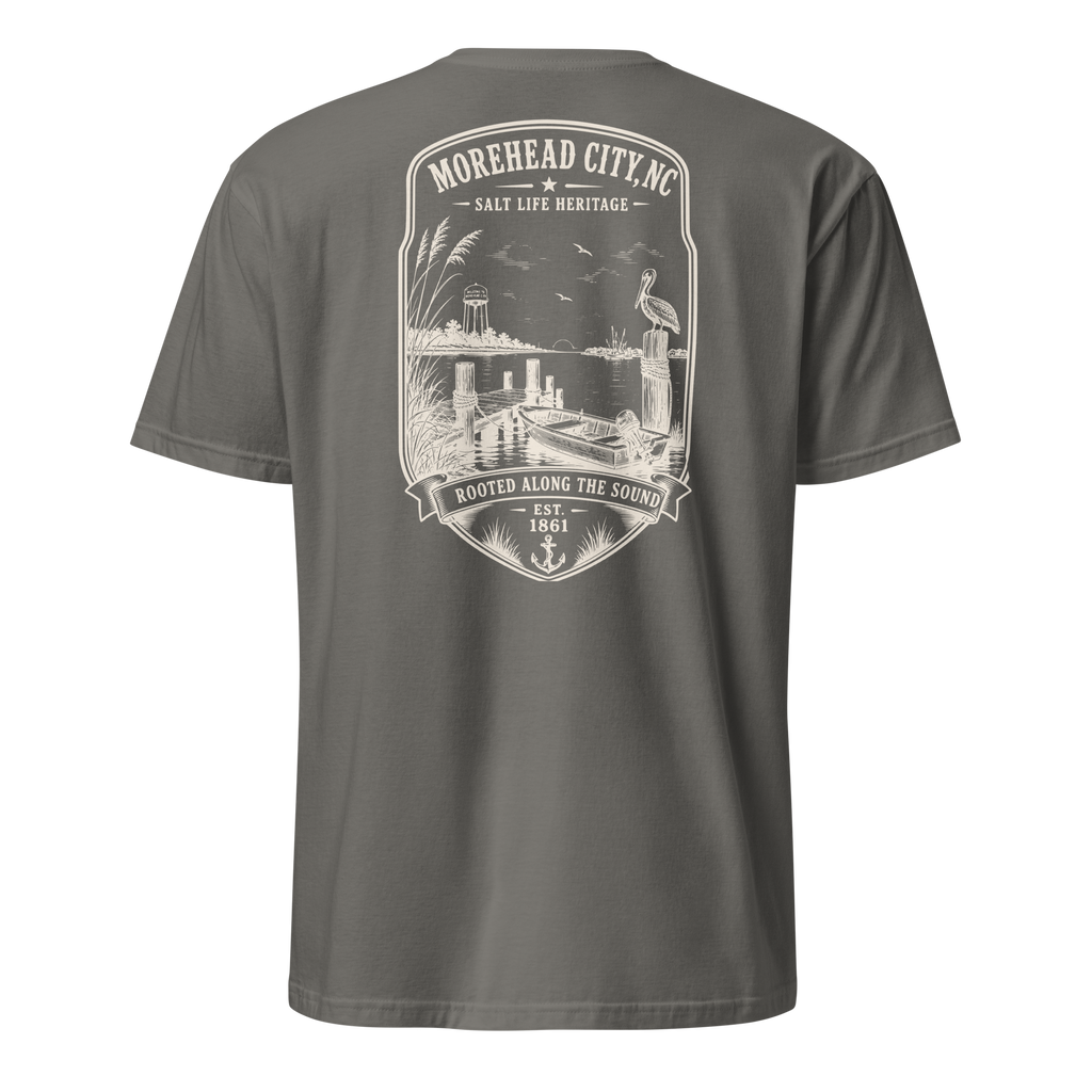 Morehead City - Rooted Along The Sound - Short-Sleeve Unisex