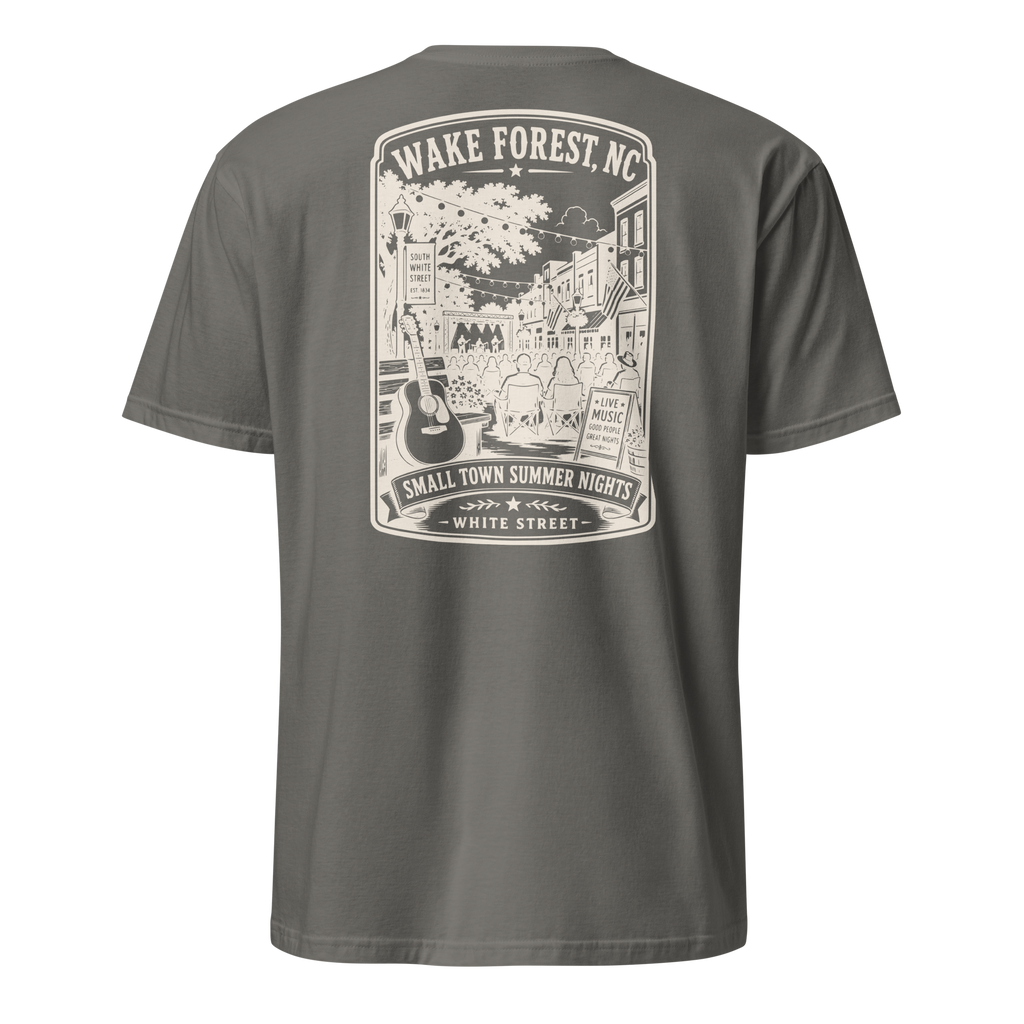 Wake Forest, NC - Small Town Summer Nights - Short-Sleeve Unisex