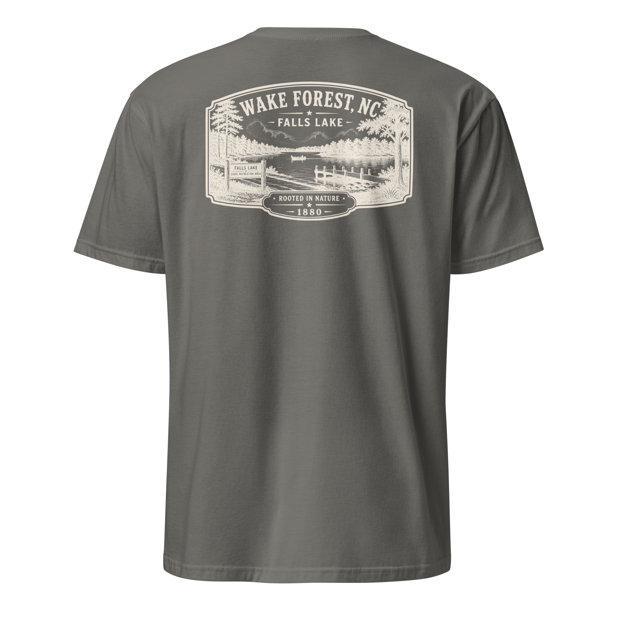 Wake Forest, NC - Falls Lake - Short-Sleeve Unisex