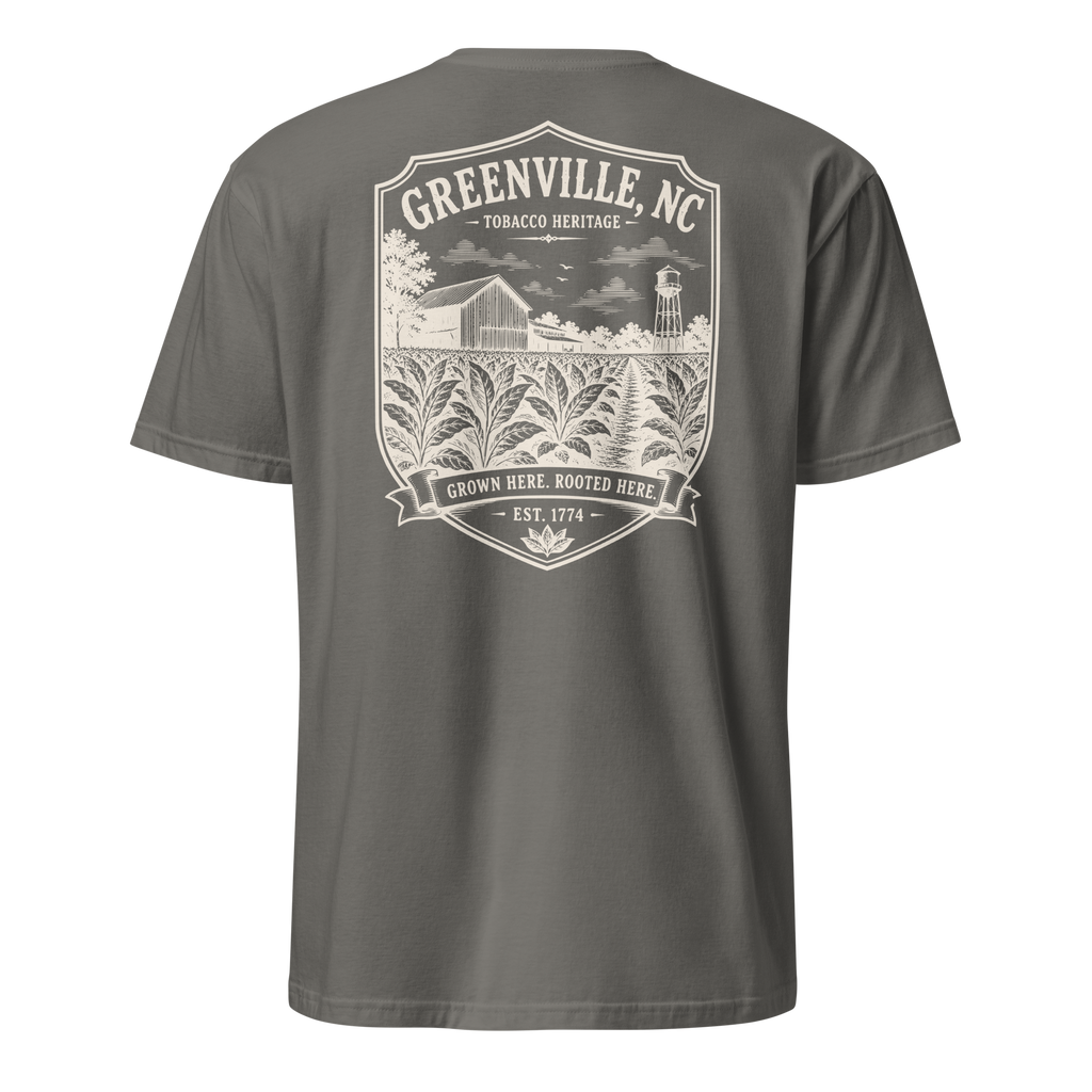 Greenville, NC - Tobacco Heritage - Short-Sleeve Unisex