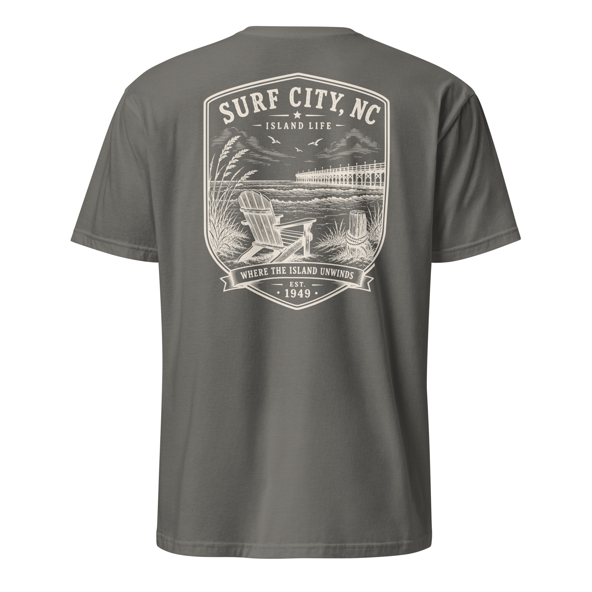Surf City, NC - Island Life - Short-Sleeve Unisex T-Shirt
