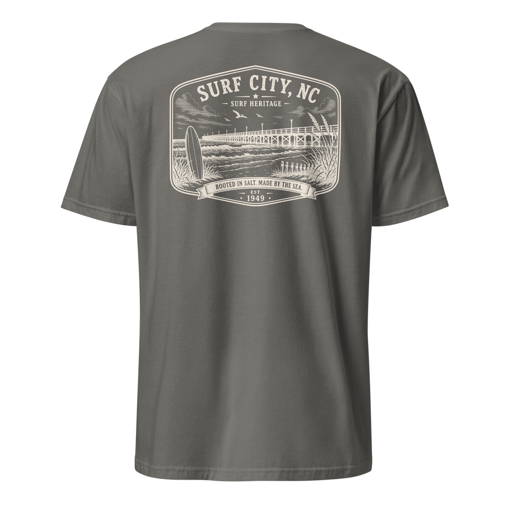 Surf City, NC - Surf Heritage - Short-Sleeve Unisex T-Shirt