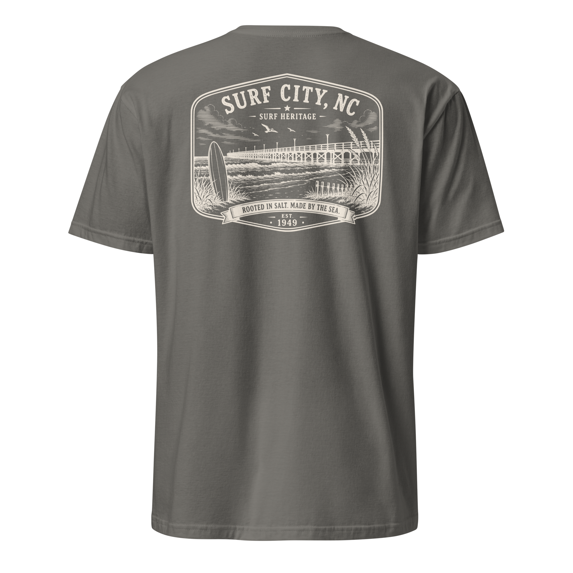 Surf City, NC - Surf Heritage - Short-Sleeve Unisex T-Shirt