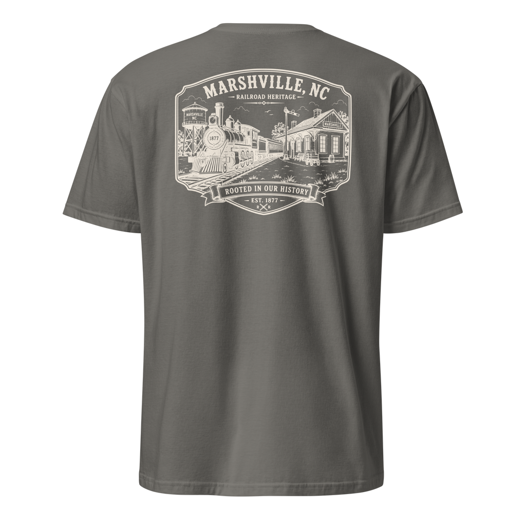 Marshville, NC - Railroad Heritage - Short-Sleeve Unisex