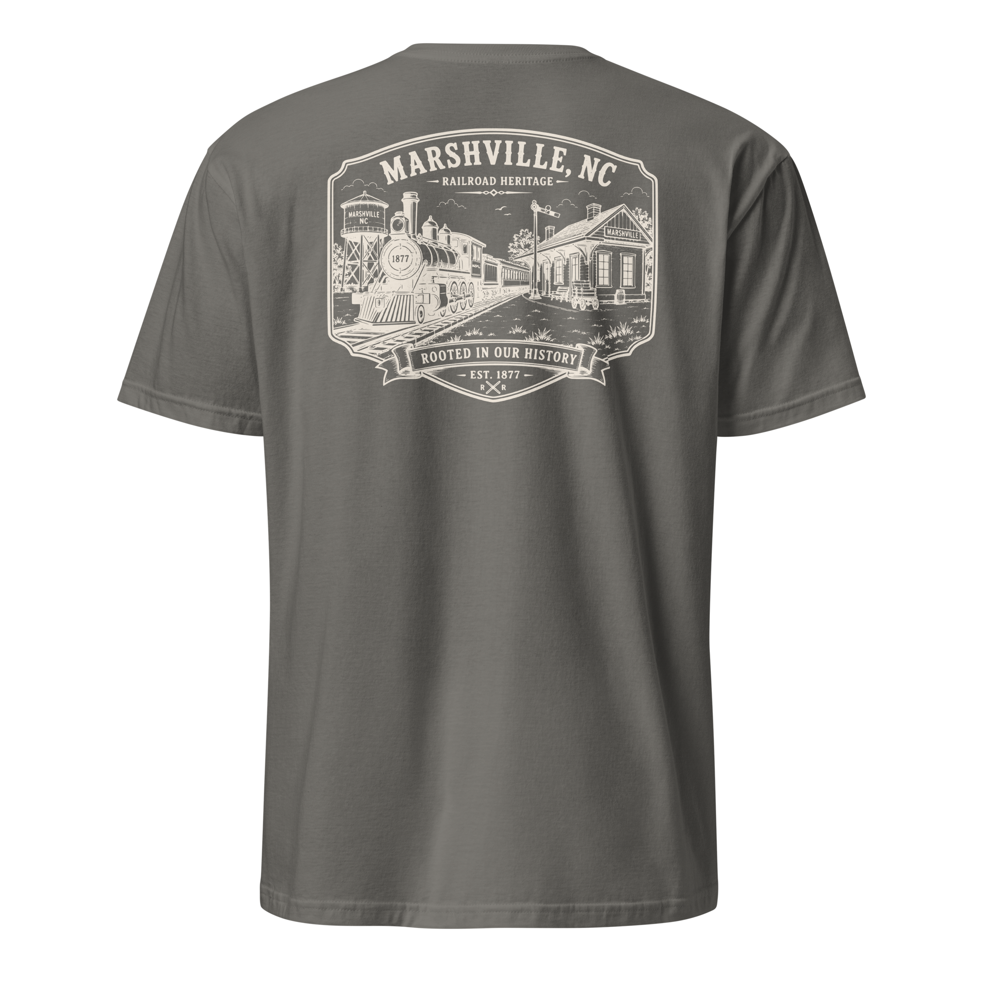 Marshville, NC - Railroad Heritage - Short-Sleeve Unisex