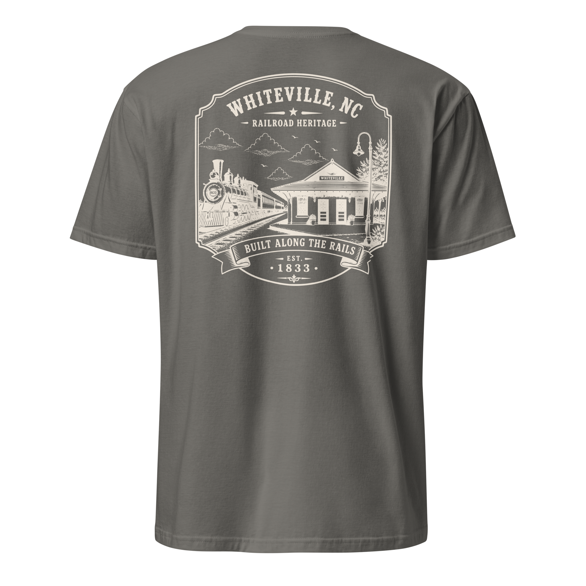 Whiteville, NC - Railroad Heritage - Short-Sleeve Unisex