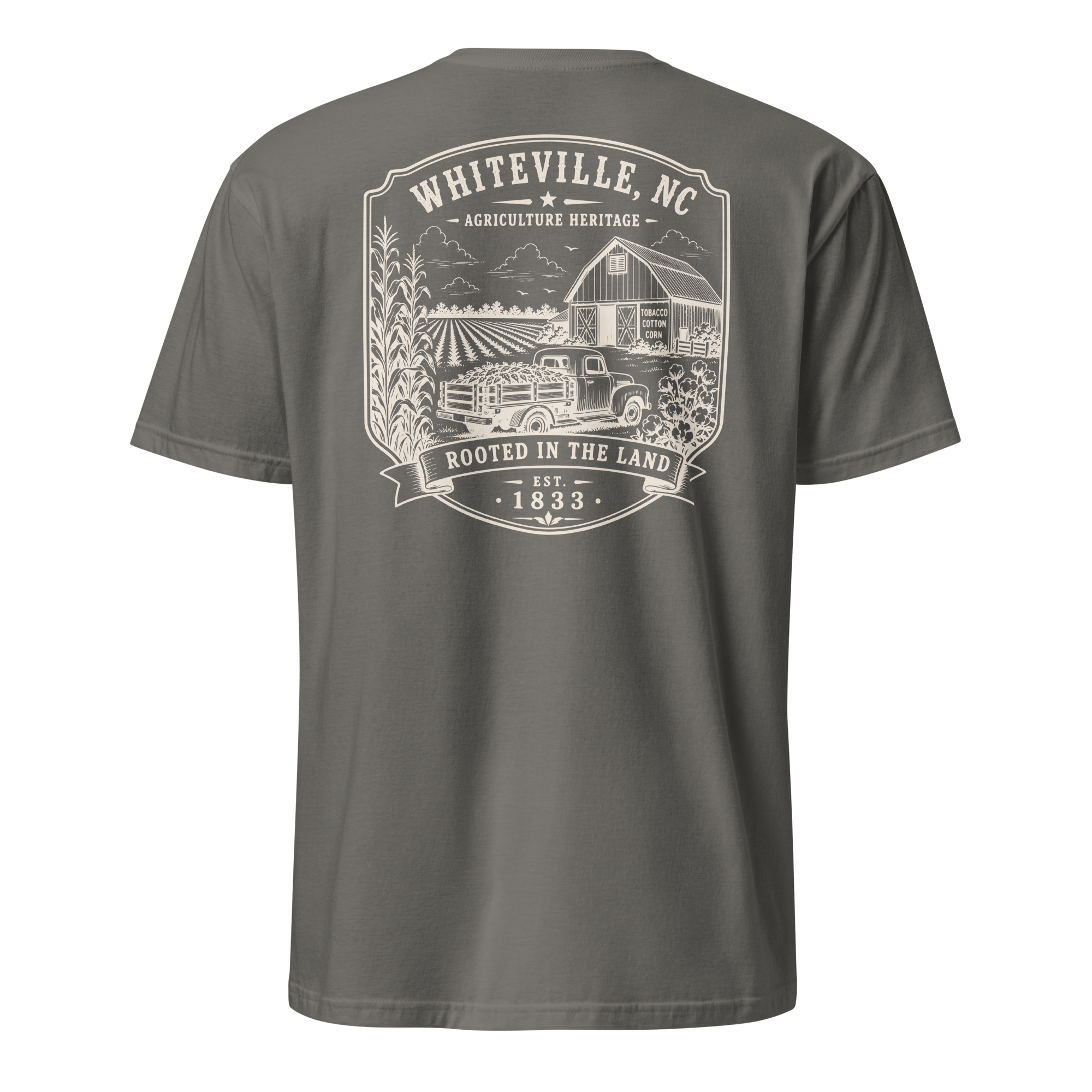 Whiteville, NC - Rooted In The Land - Short-Sleeve Unisex