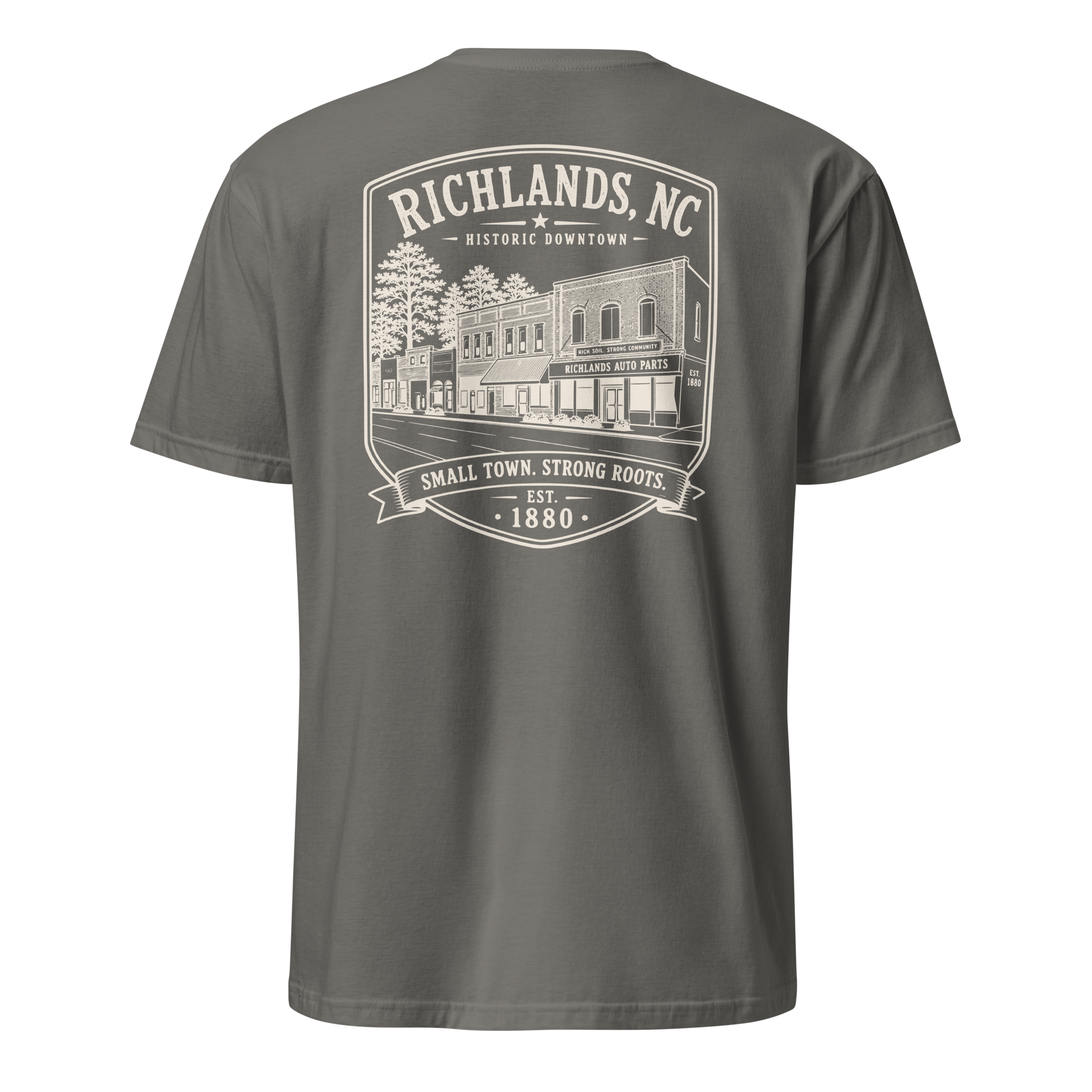 Richlands, NC - Small Town. Strong Roots. - Short-Sleeve Unisex