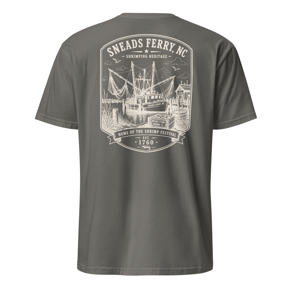 Sneads Ferry, NC - Shrimping Heritage - Short-Sleeve Unisex