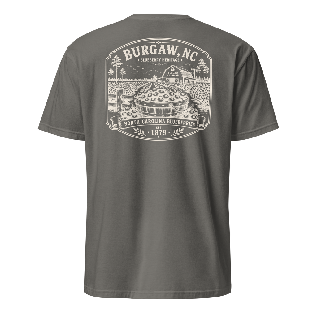 Burgaw, NC - Blueberry Heritage - Short-Sleeve Unisex
