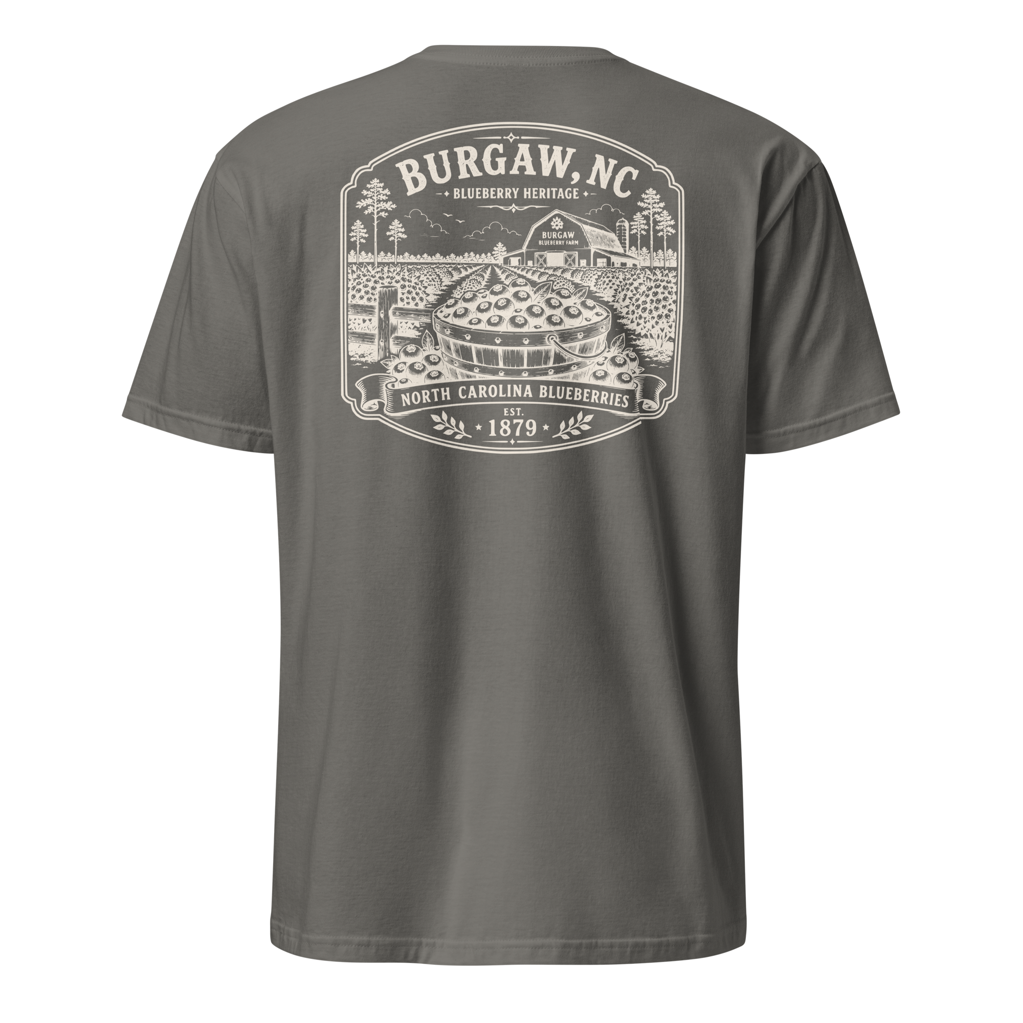 Burgaw, NC - Blueberry Heritage - Short-Sleeve Unisex
