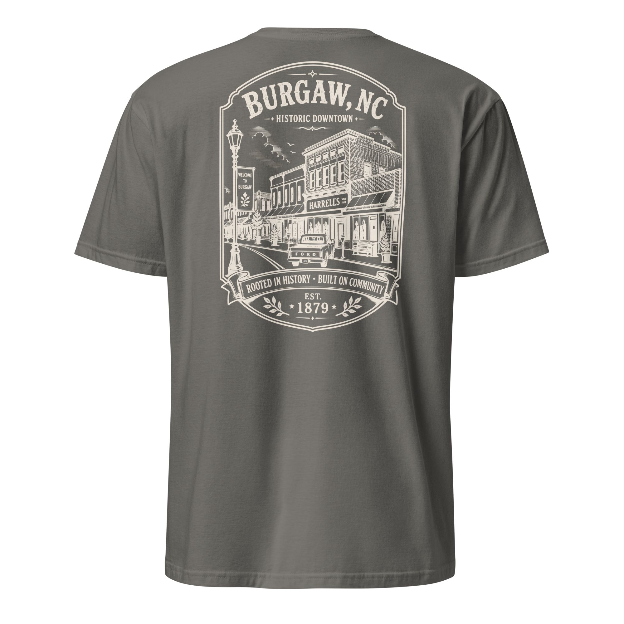 Burgaw, NC - Historic Downtown - Short-Sleeve Unisex