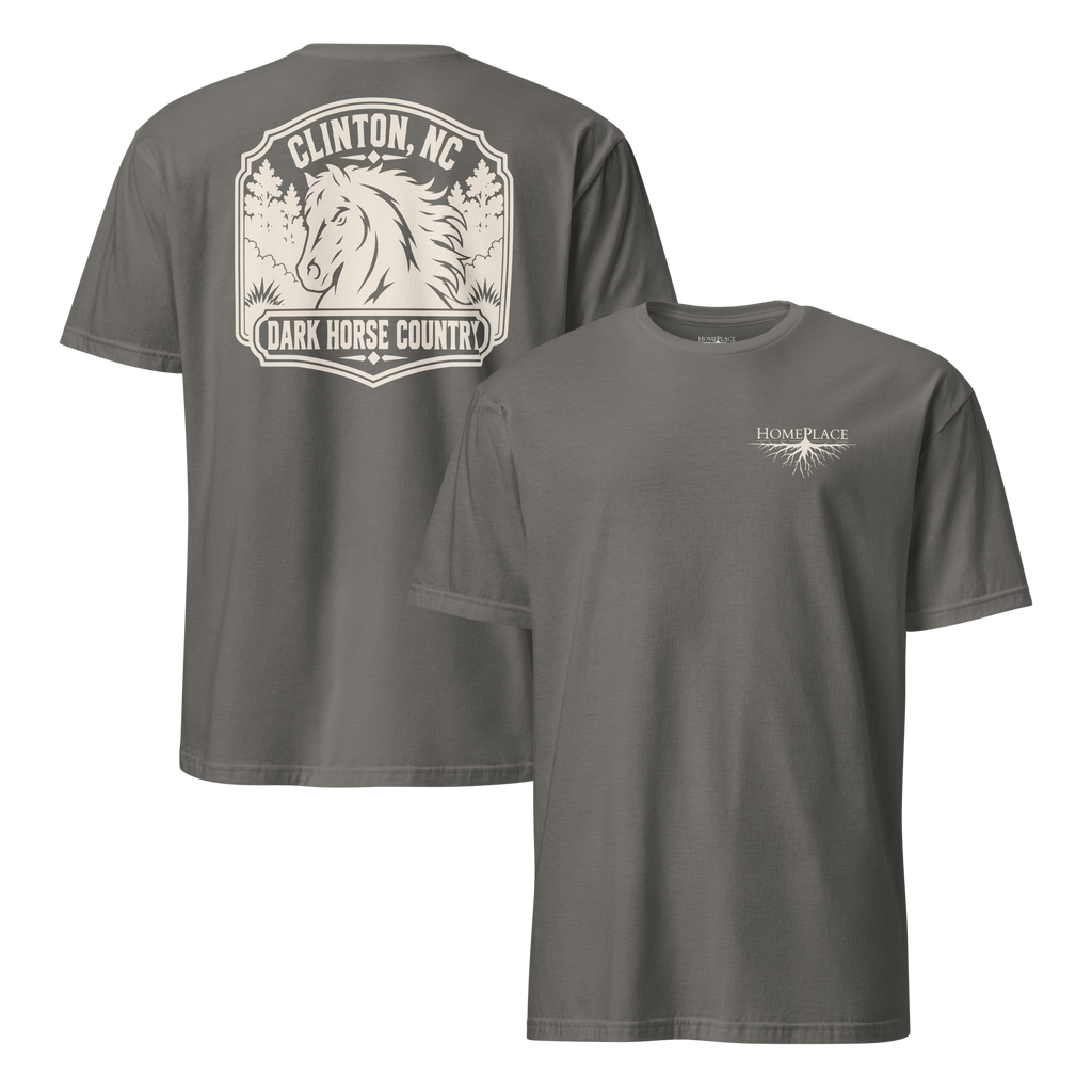 Clinton, NC - Dark Horse Country - Unisex T-Shirt