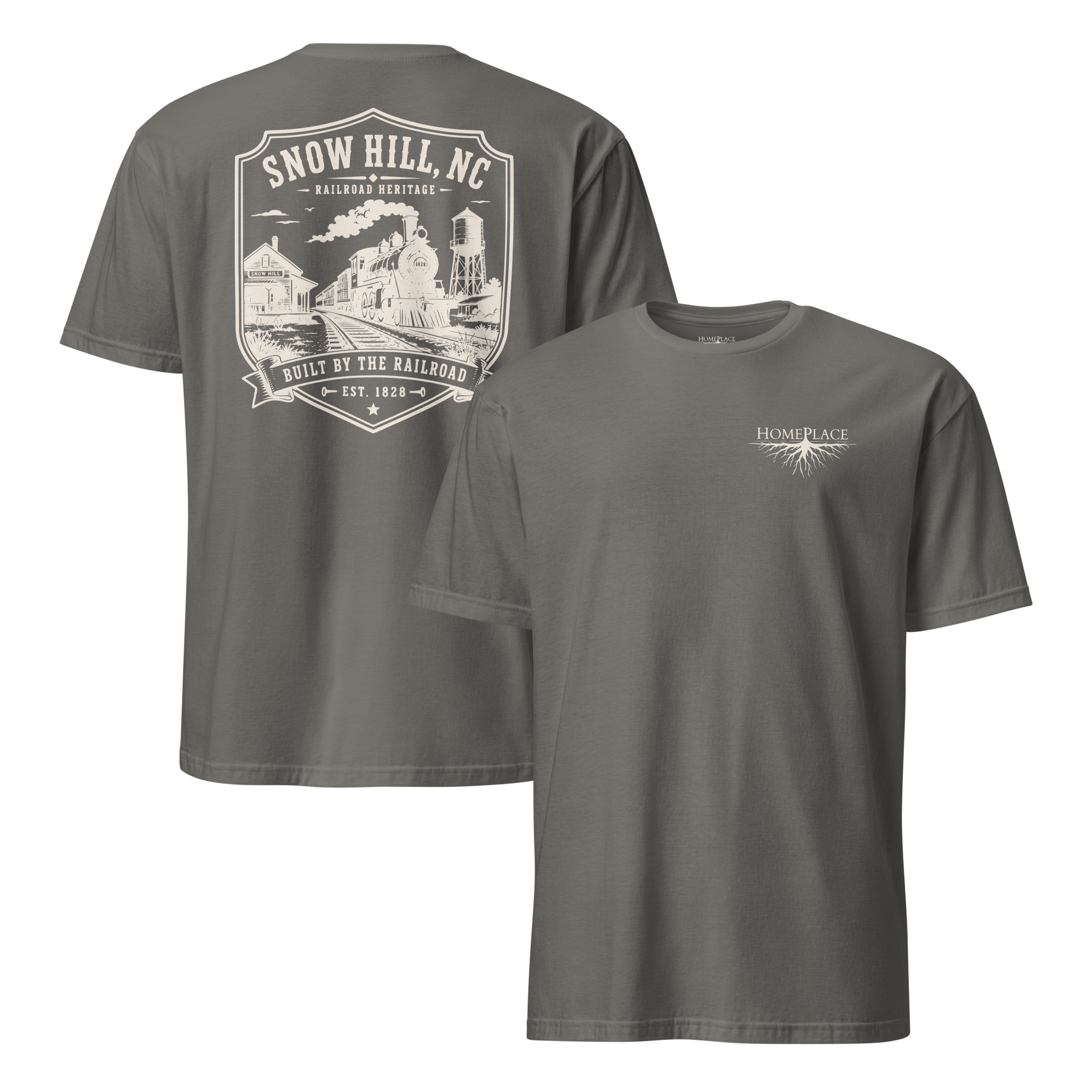 Snow Hill, NC - Built By The Railroad - Unisex T-Shirt