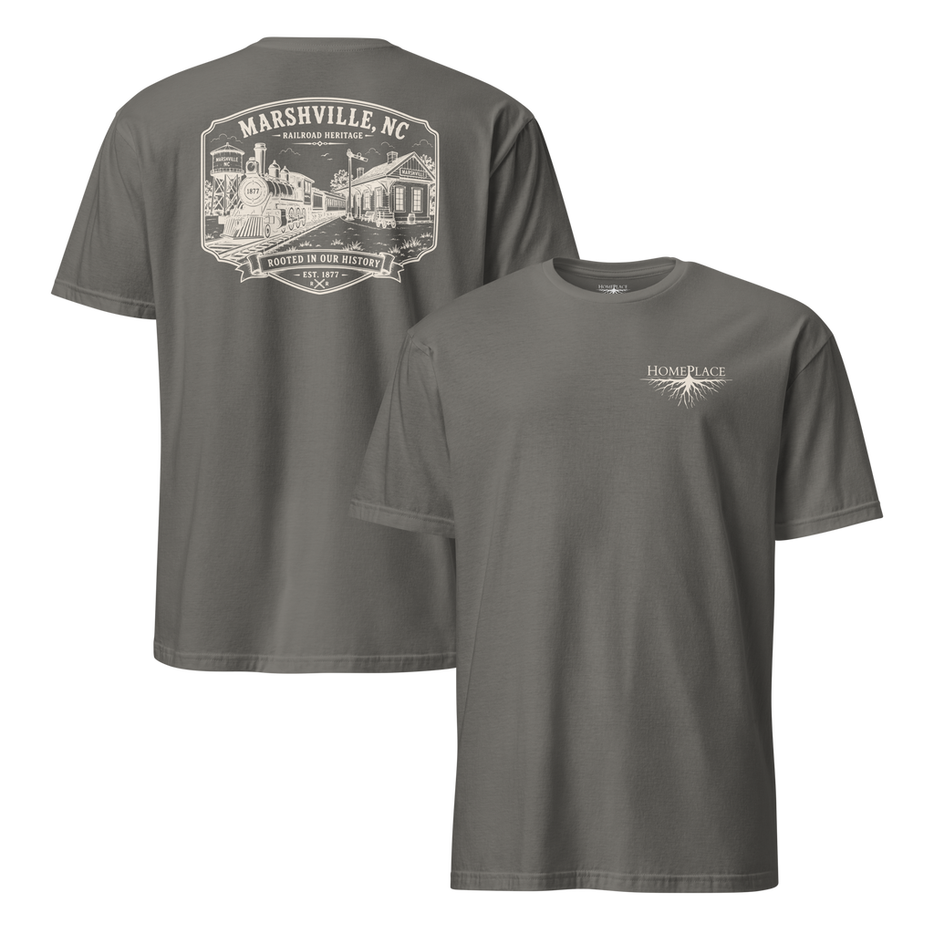 Marshville, NC - Railroad Heritage - Short-Sleeve Unisex