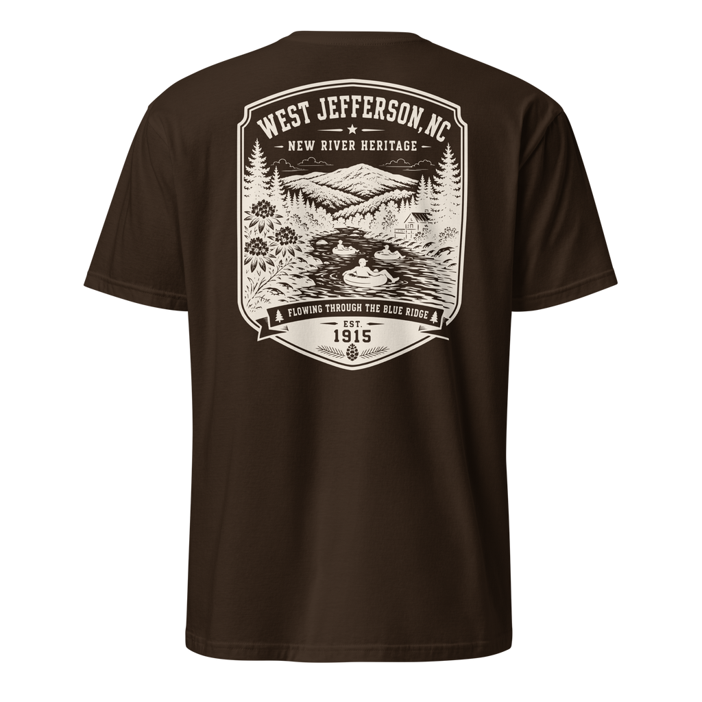 West Jefferson - New River - Unisex T-Shirt
