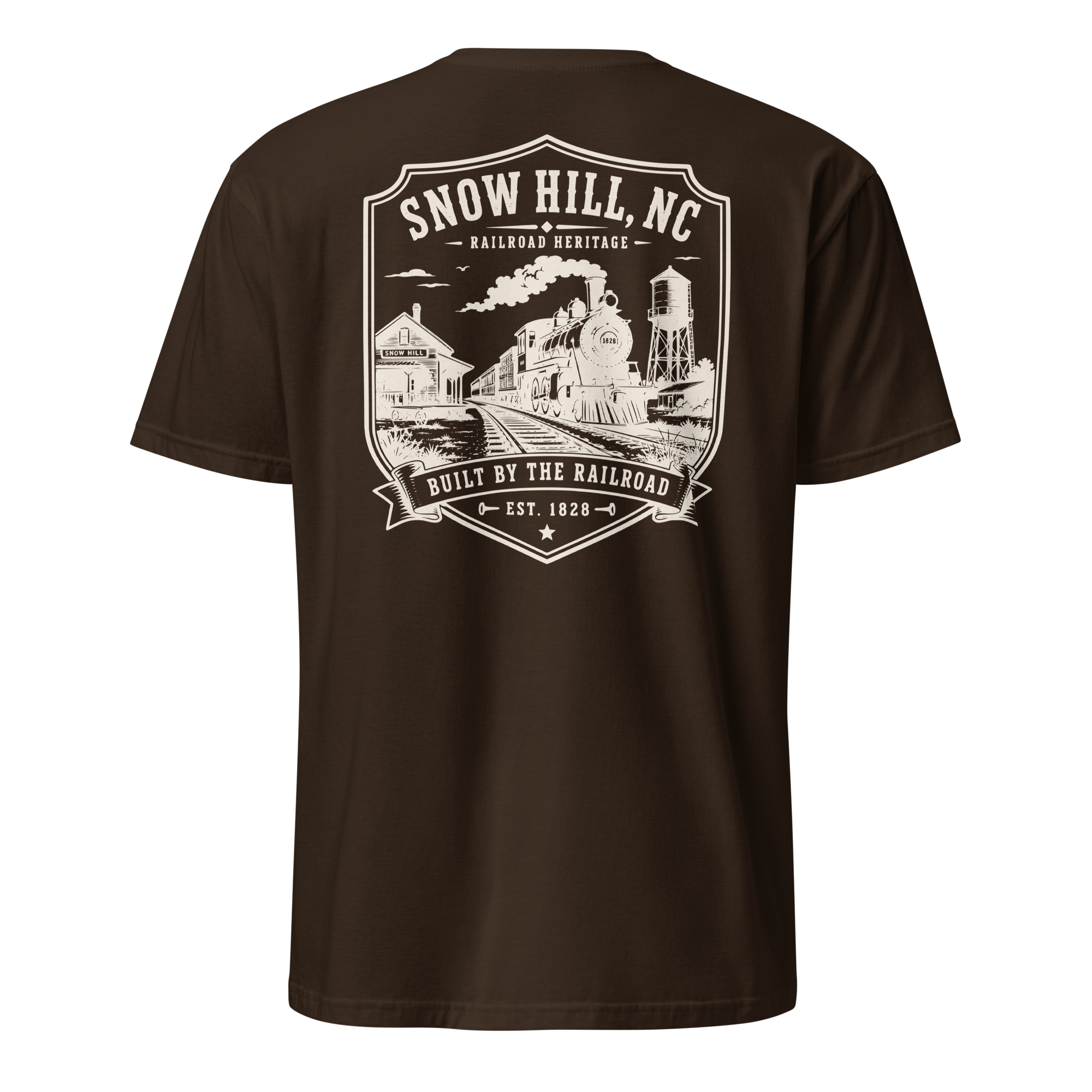 Snow Hill, NC - Built By The Railroad - Unisex T-Shirt