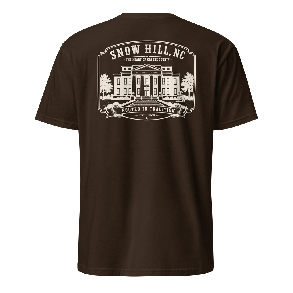 Snow Hill, NC - Historic Courthouse - Unisex T-Shirt