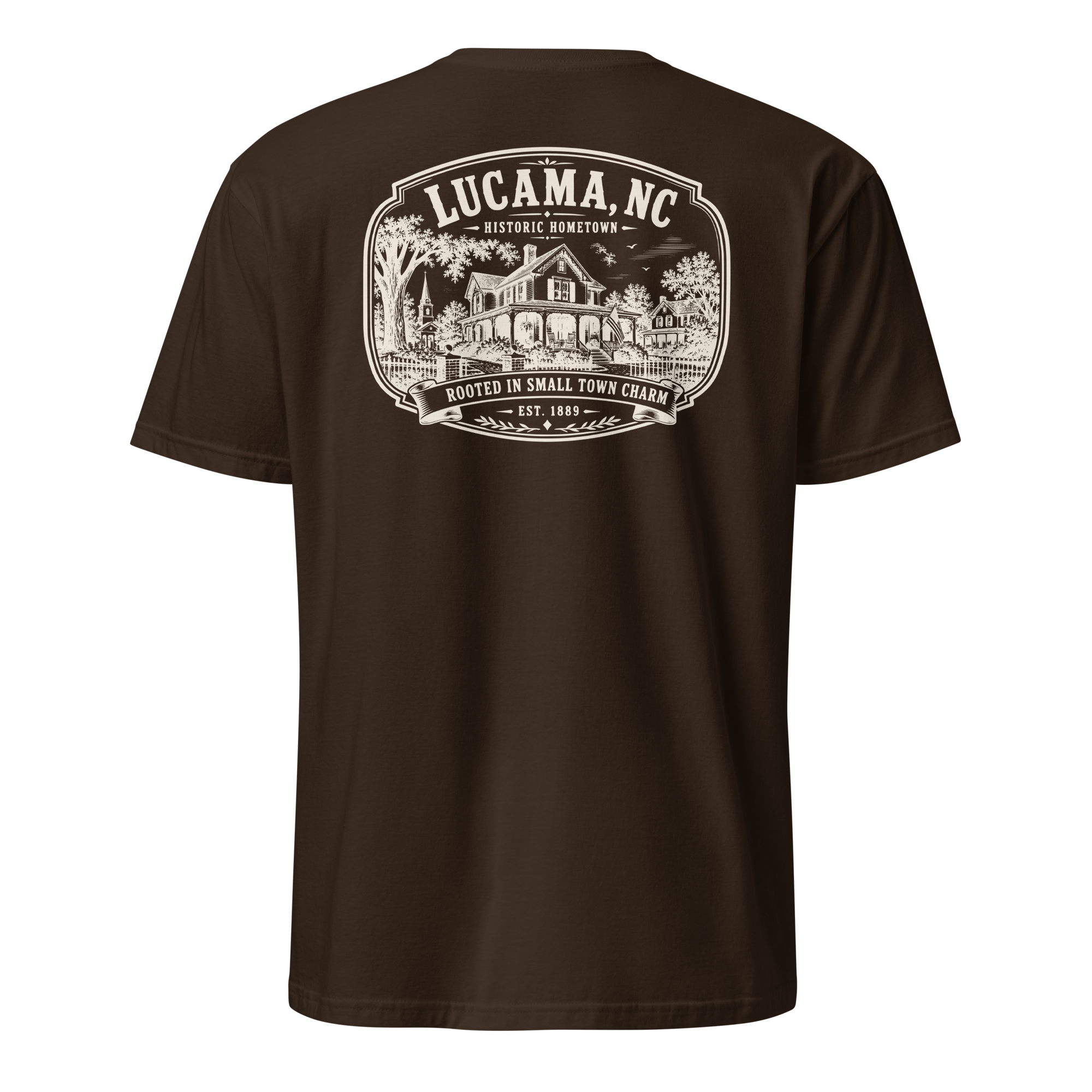 Lucama, NC - Small Town Charm - Unisex T-Shirt