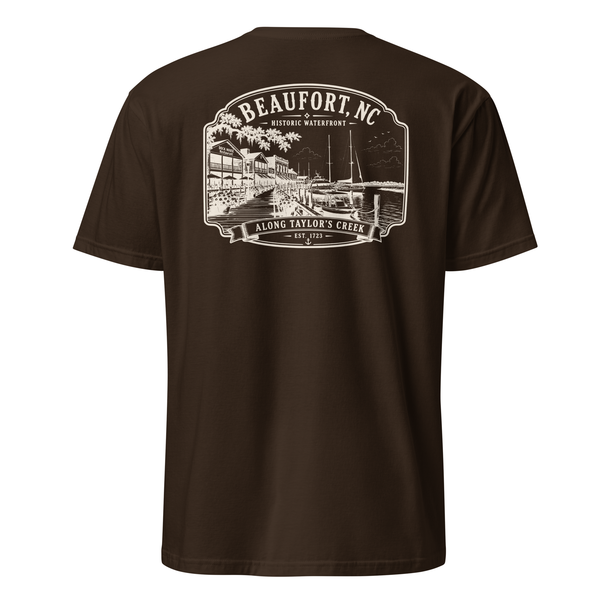 Beaufort, NC - Along Taylors Creek - Unisex T-Shirt