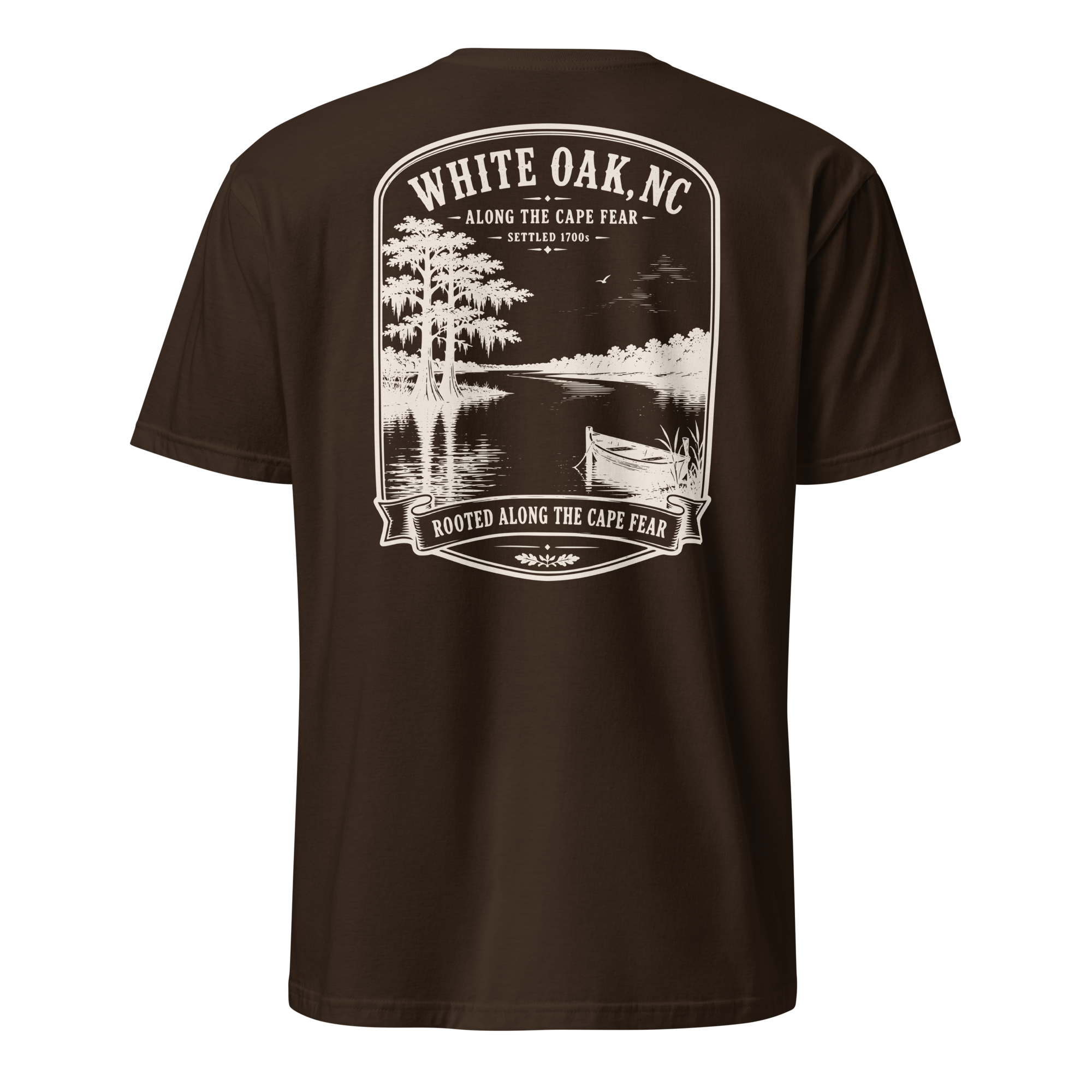 White Oak, NC - Along The Cape Fear - Unisex T-Shirt