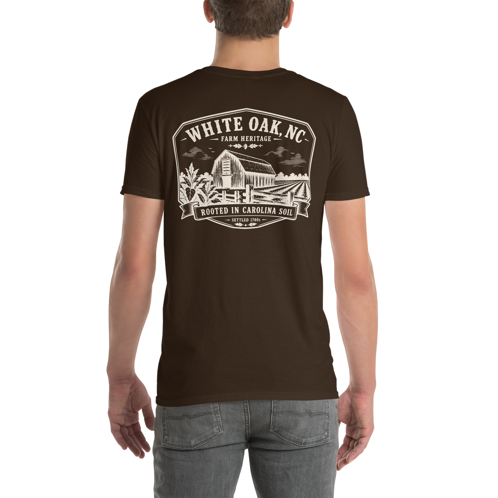 White Oak, NC - Farm Heritage - Unisex T-Shirt