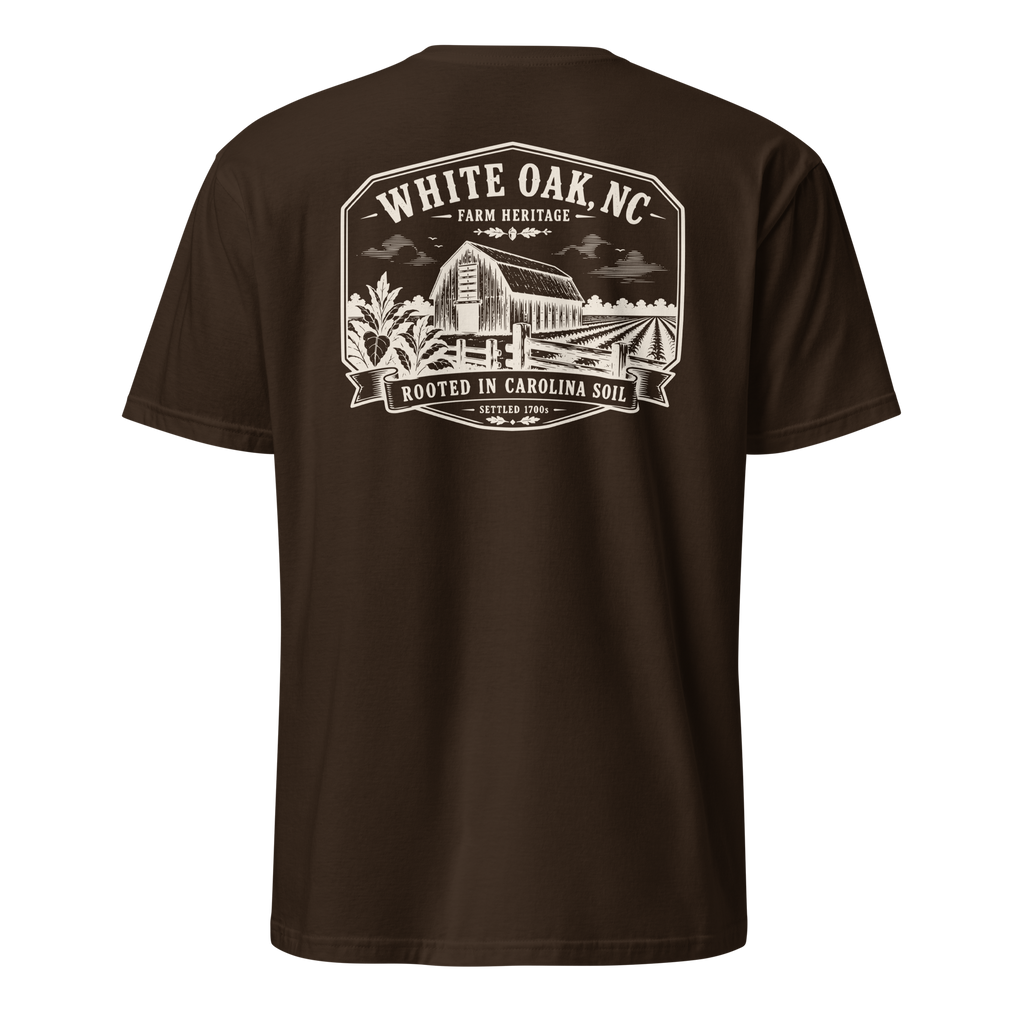White Oak, NC - Farm Heritage - Unisex T-Shirt