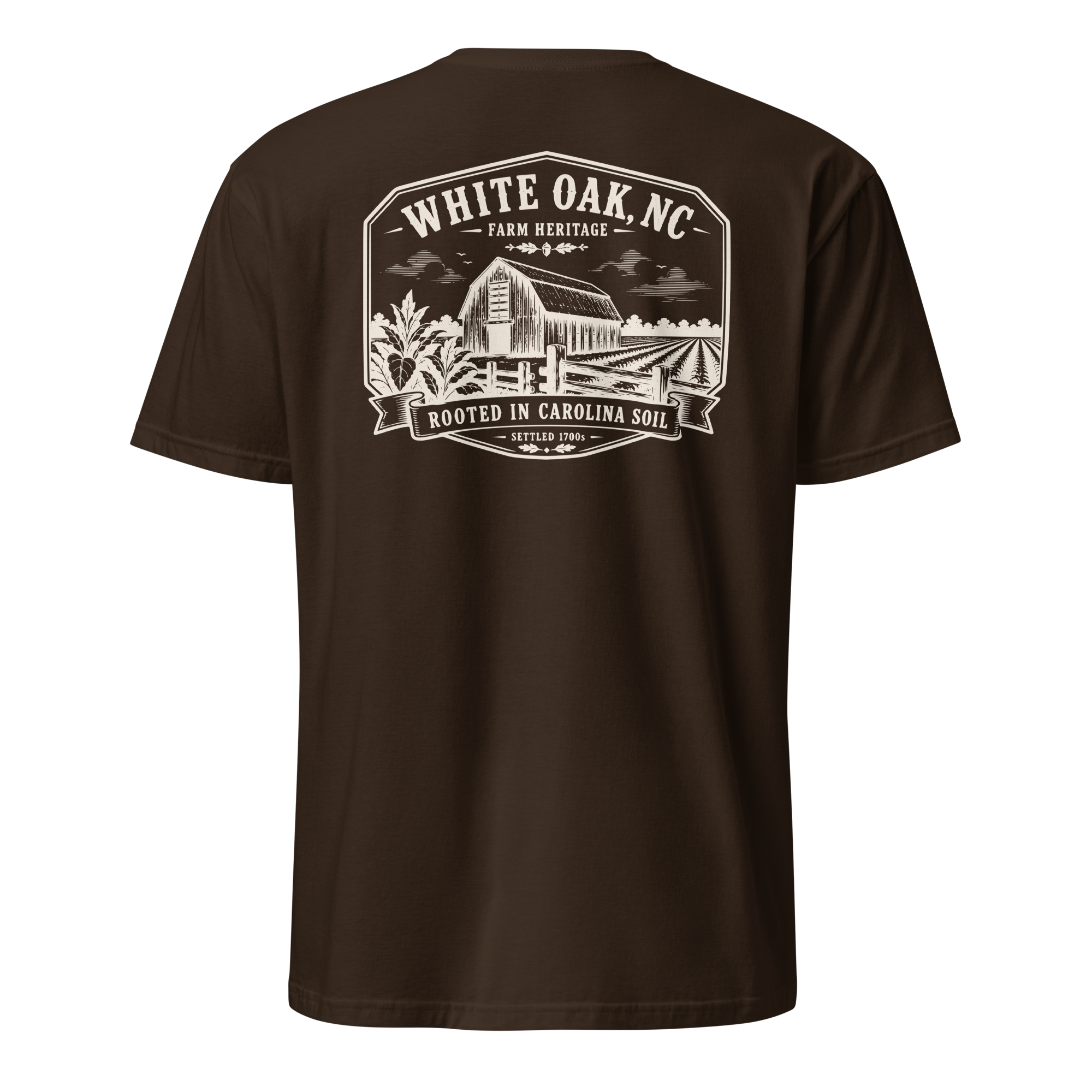 White Oak, NC - Farm Heritage - Unisex T-Shirt