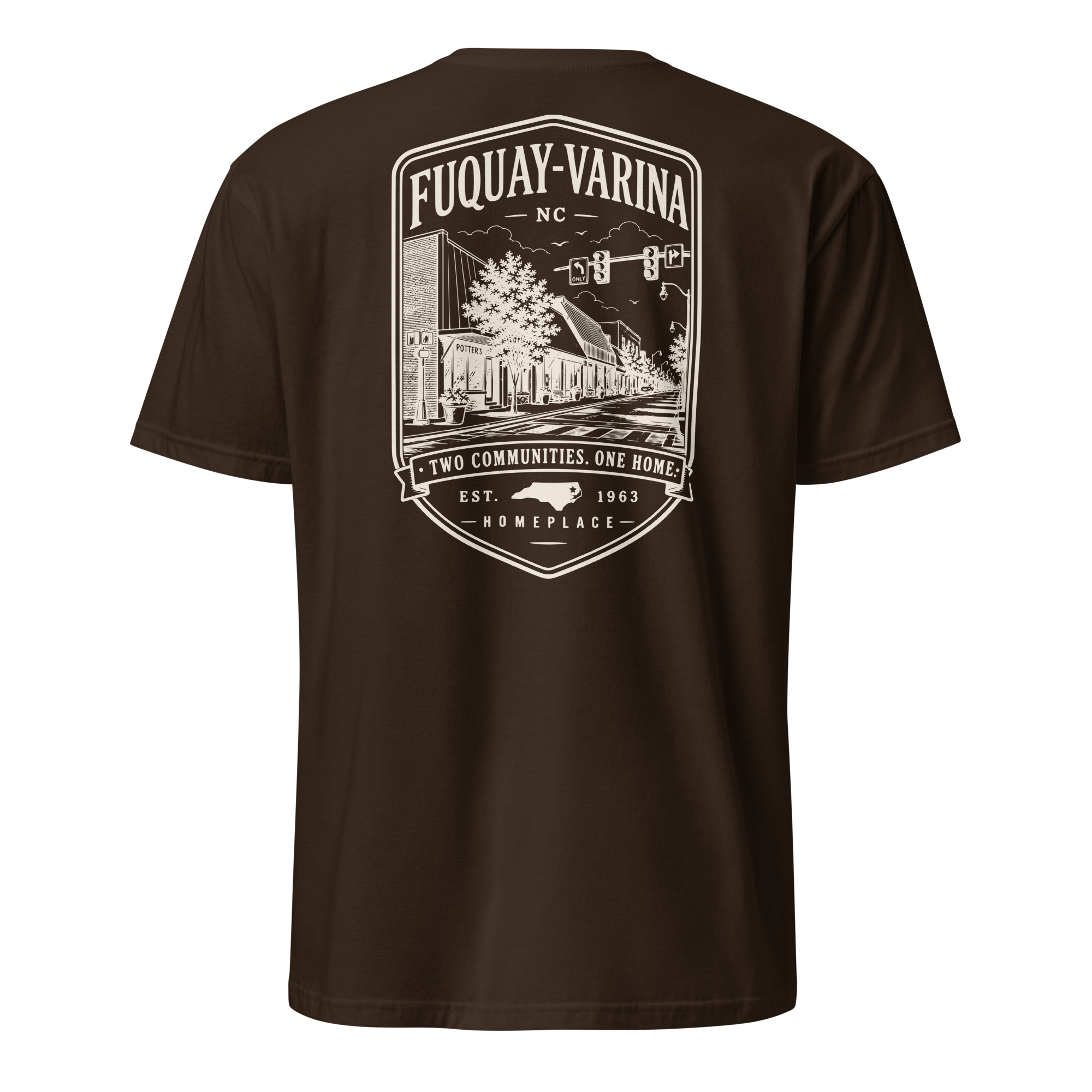 Fuquay-Varina, NC - Two Communities. One Home. - Unisex T-Shirt