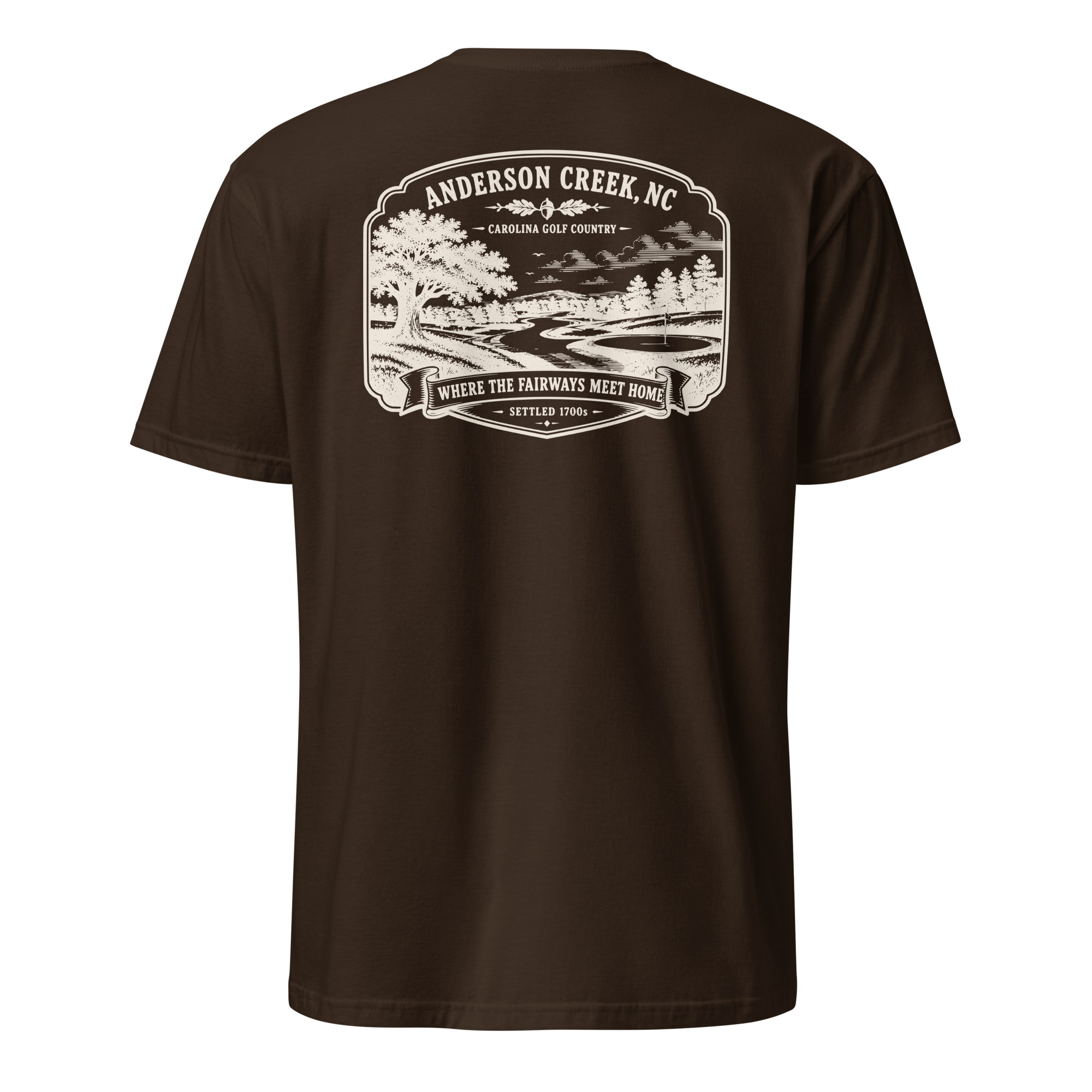Anderson Creek, NC - Carolina Golf - Unisex T-Shirt