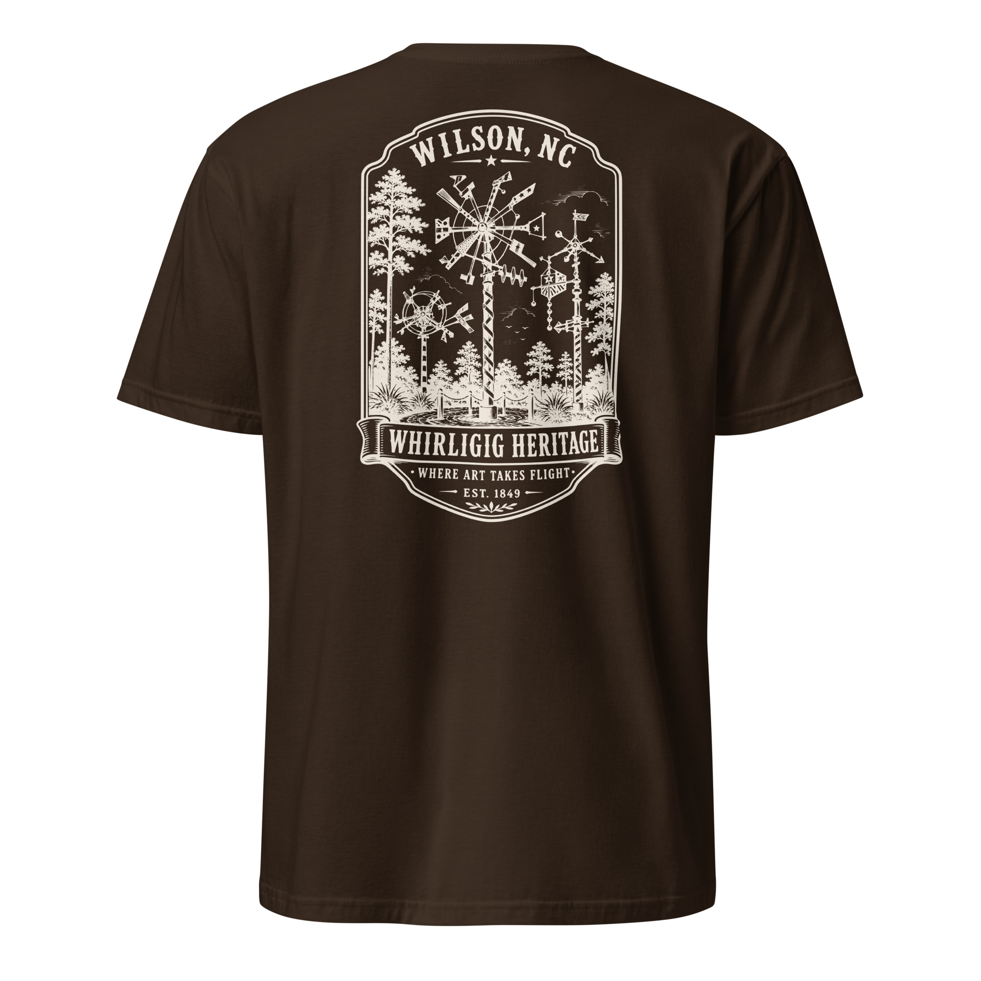 Wilson, NC - Whirligig Heritage - Unisex T-Shirt